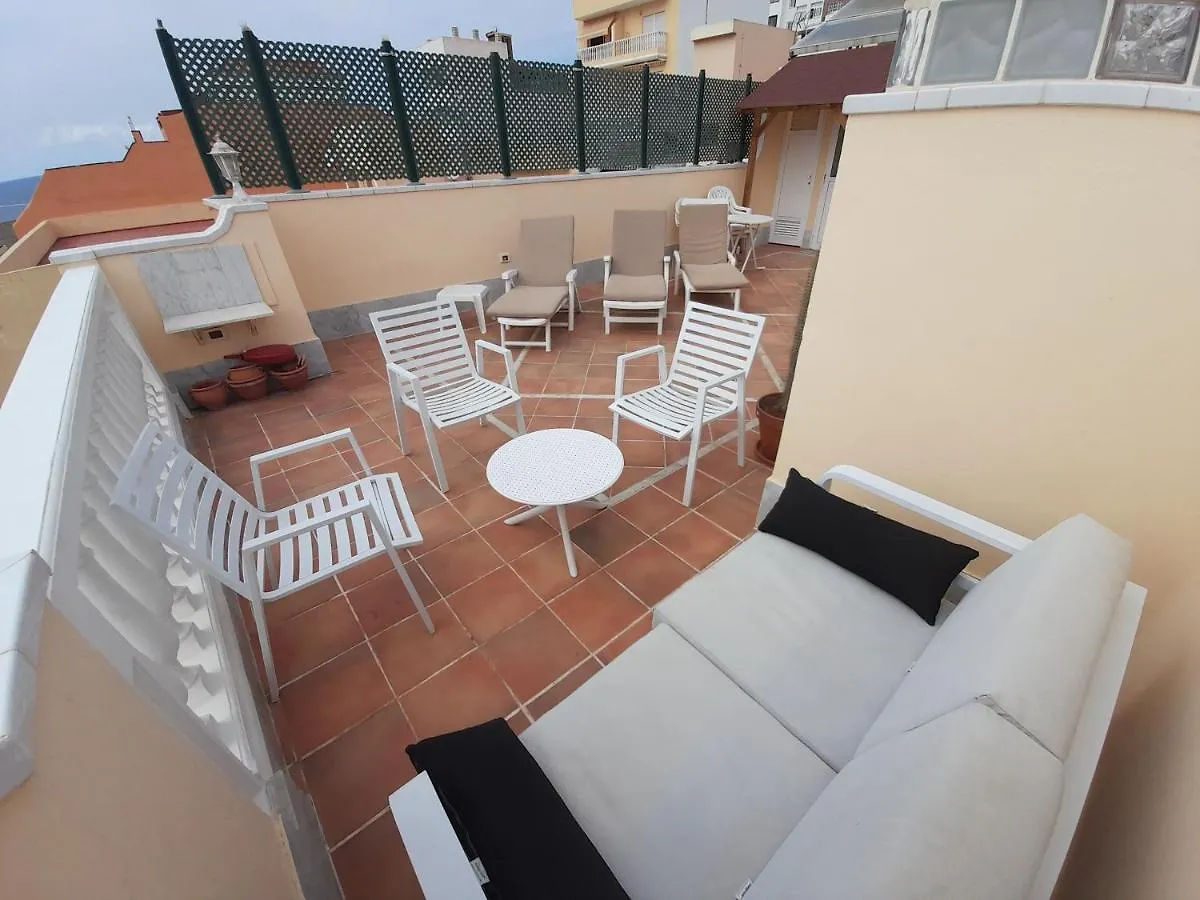 Los Cristianos Luxury Sea View Арона Апартаменты